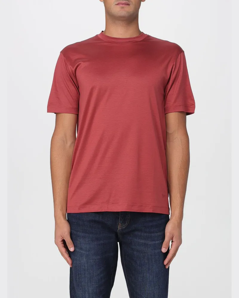 Emporio Armani T-shirt herren Rot