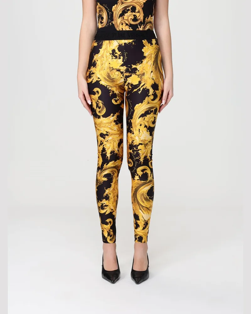 Versace Jeans Hose damen Schwarz