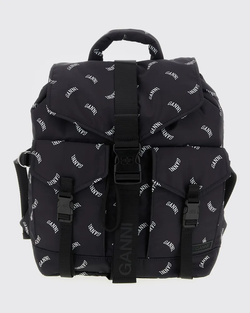 Ganni Rucksack damen Schwarz