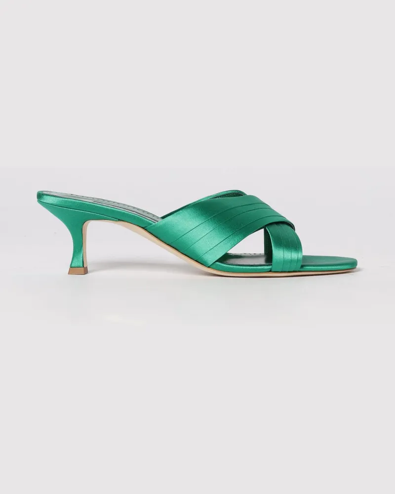 Manolo Blahnik Schuhe damen Grün