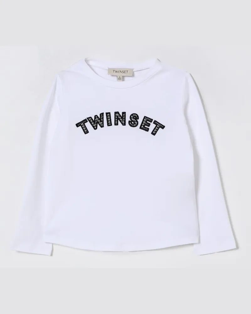 Twin-Set T-shirt kinder Weiß