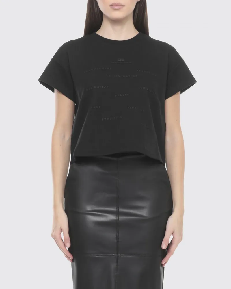 Elisabetta Franchi T-shirt damen Schwarz
