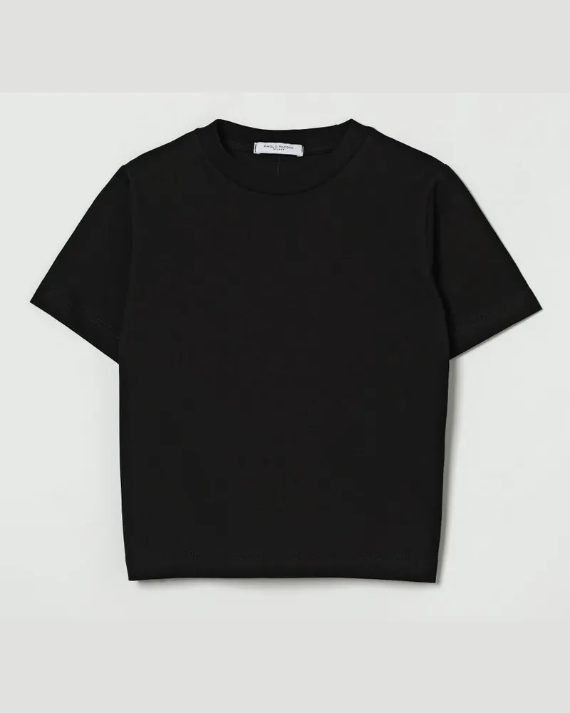 Paolo Pecora Milano T-shirt kinder Schwarz