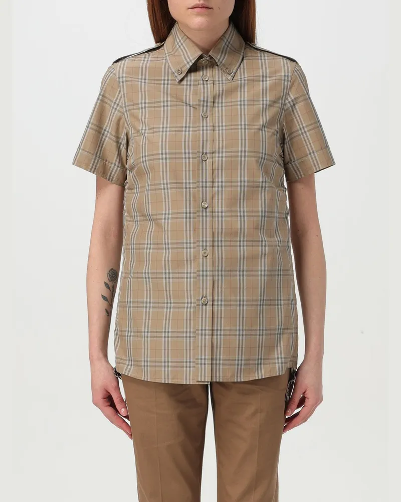 Burberry Hemdbluse damen Beige