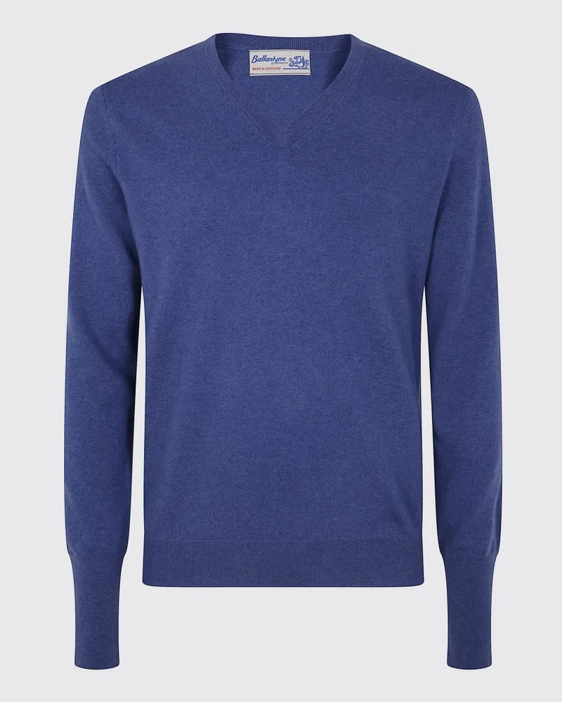 Ballantyne Pullover herren Hellblau