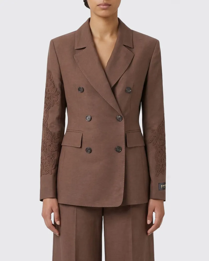 Ermanno Scervino Jacke damen Braun
