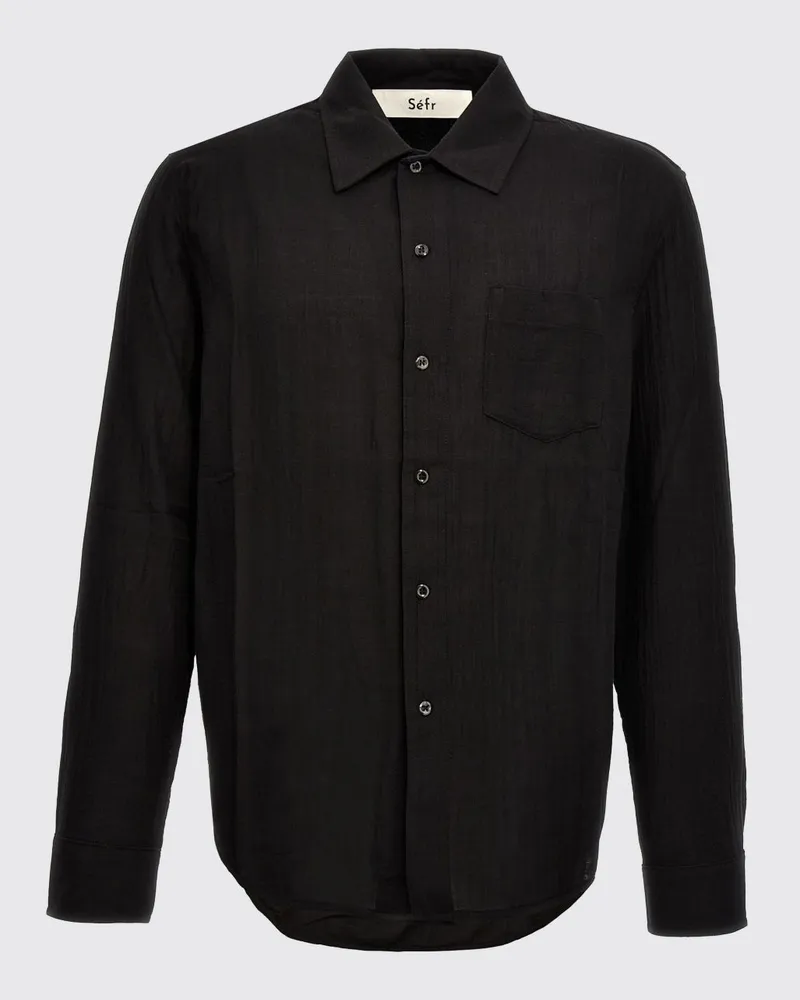 Séfr Hemd herren Schwarz