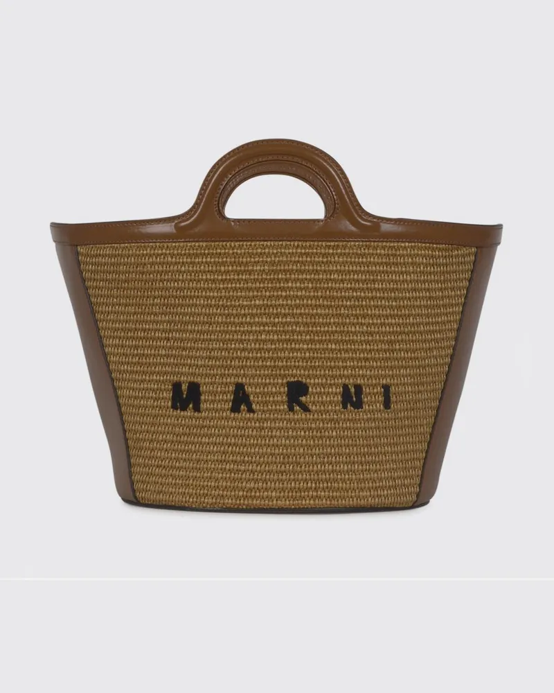 Marni Schultertasche damen Braun
