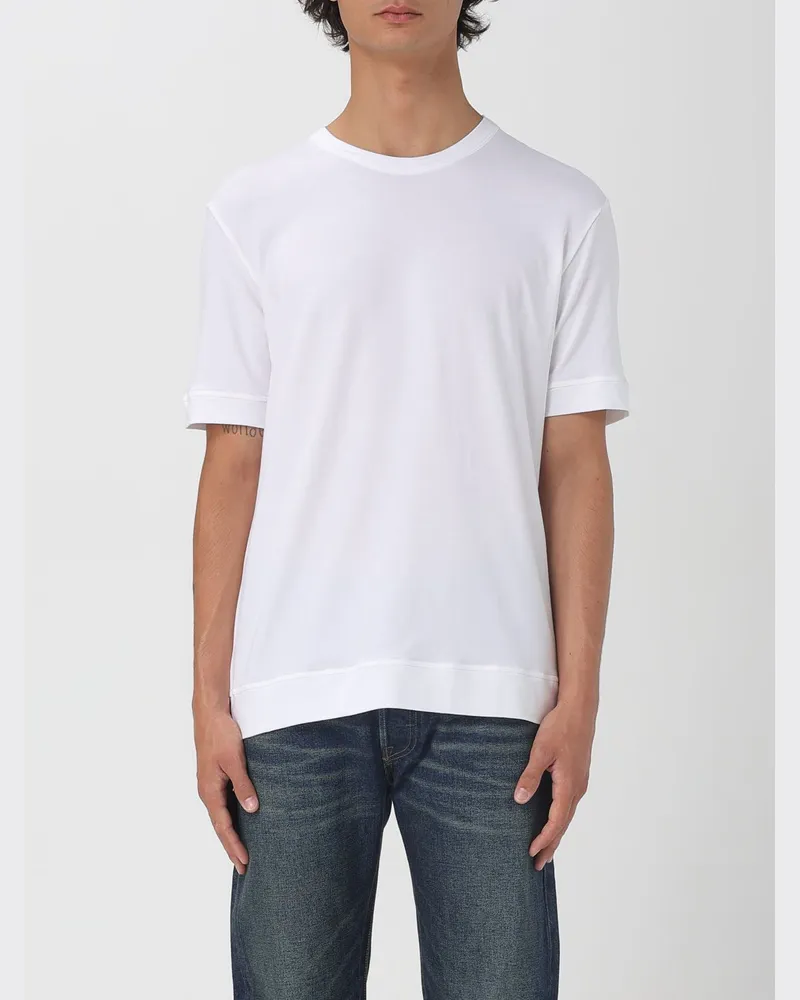 Paolo Pecora Milano T-shirt herren Weiß