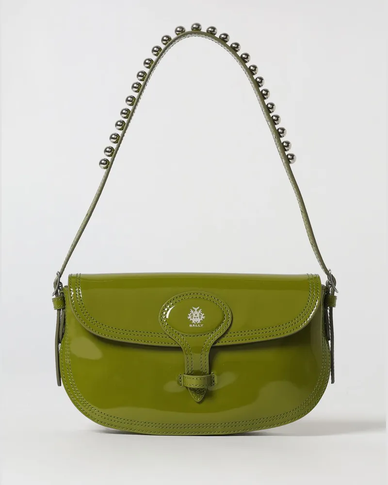 Bally Schultertasche damen Grün