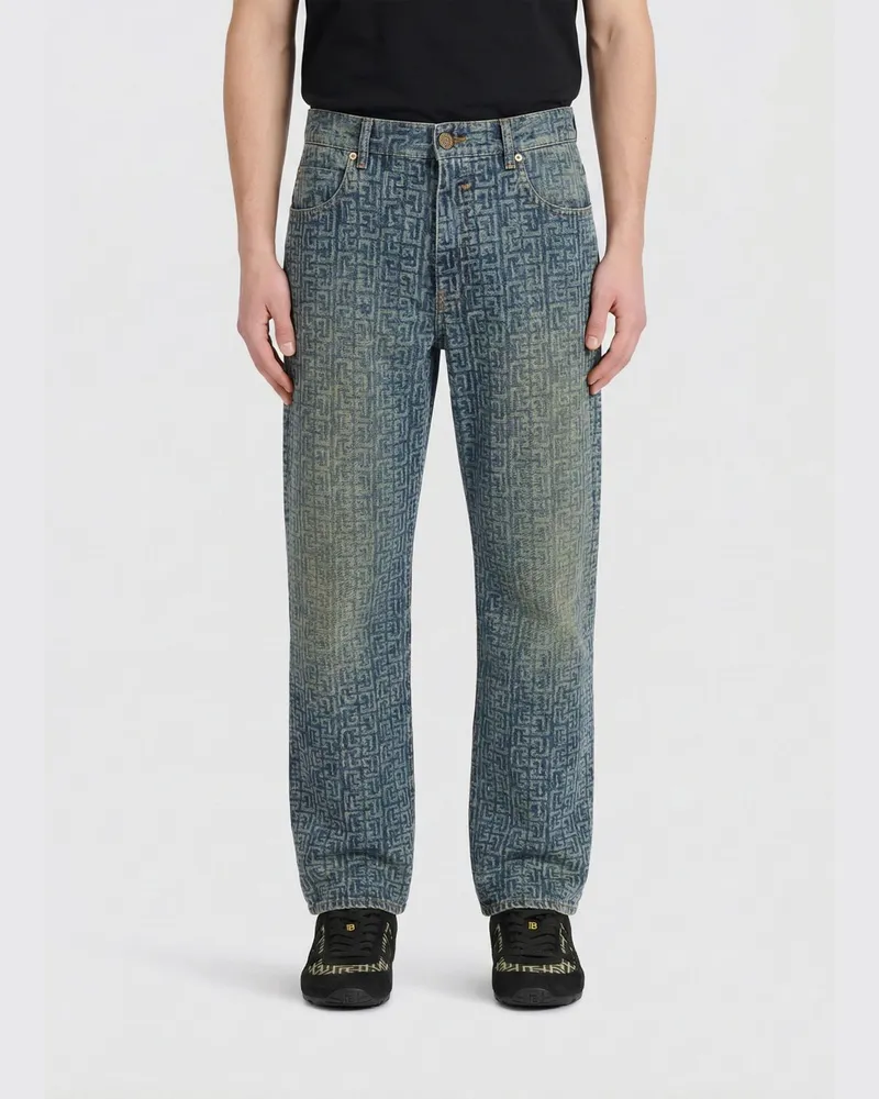 Balmain Jeans herren Grau
