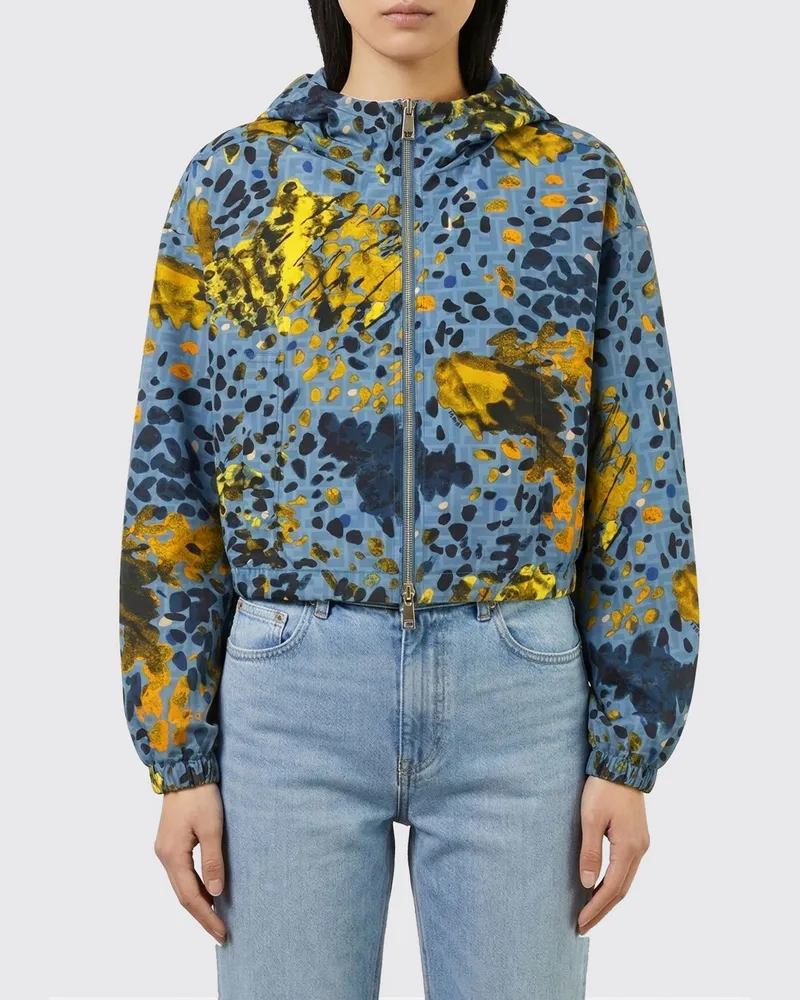 Fendi Jacke damen Blau