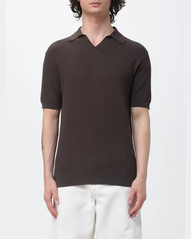 Boglioli Polo herren Braun