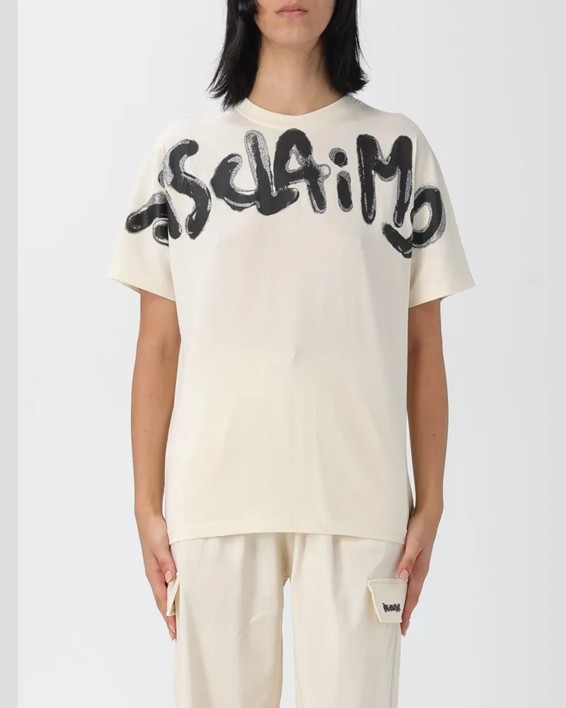 DISCLAIMER T-shirt damen Milch