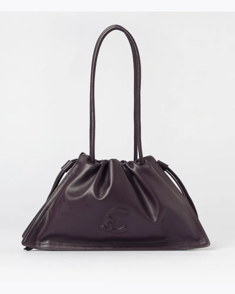 Coccinelle Schultertasche damen Pflaume