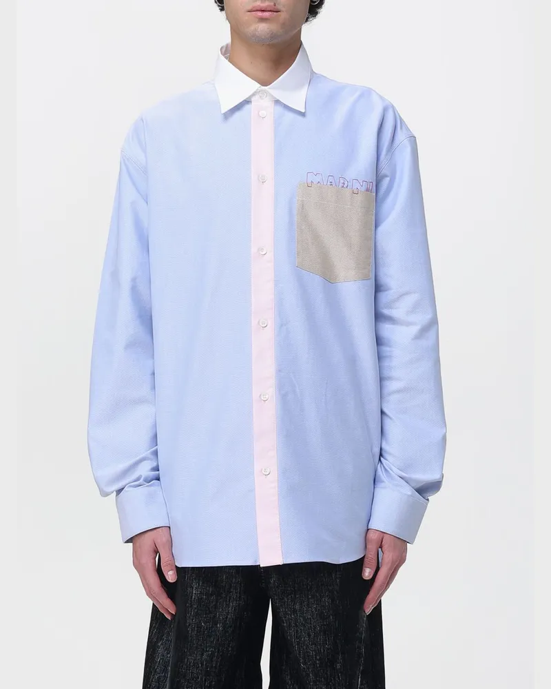 Marni Hemd herren Blau