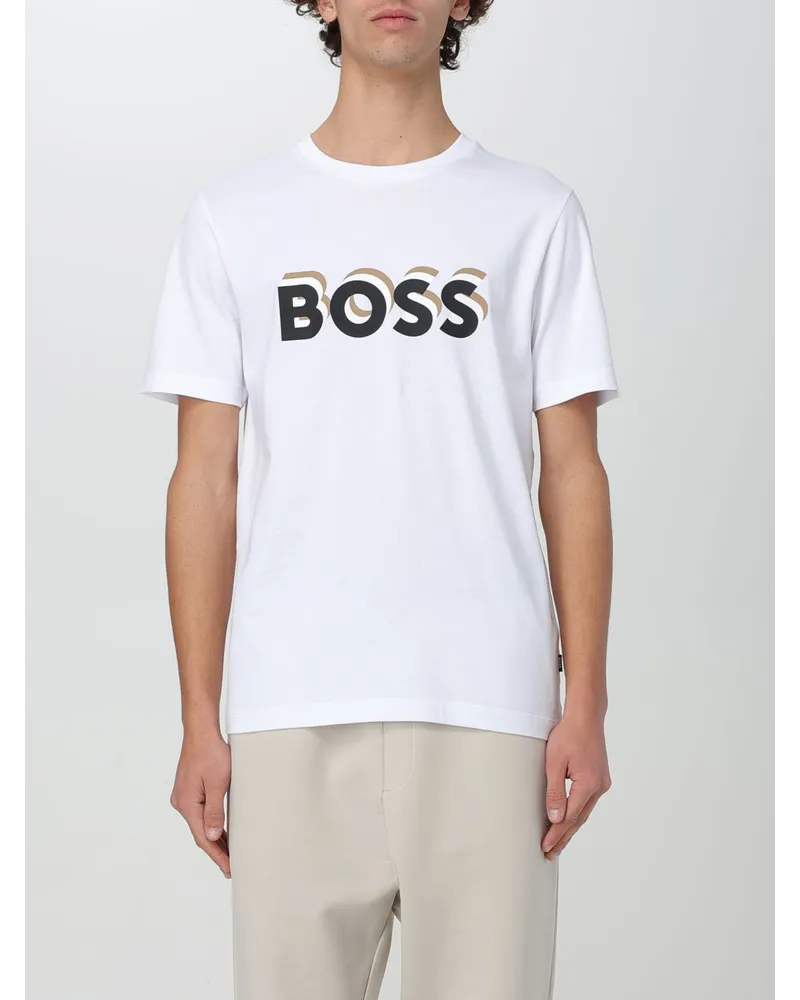 HUGO BOSS T-shirt herren Weiß