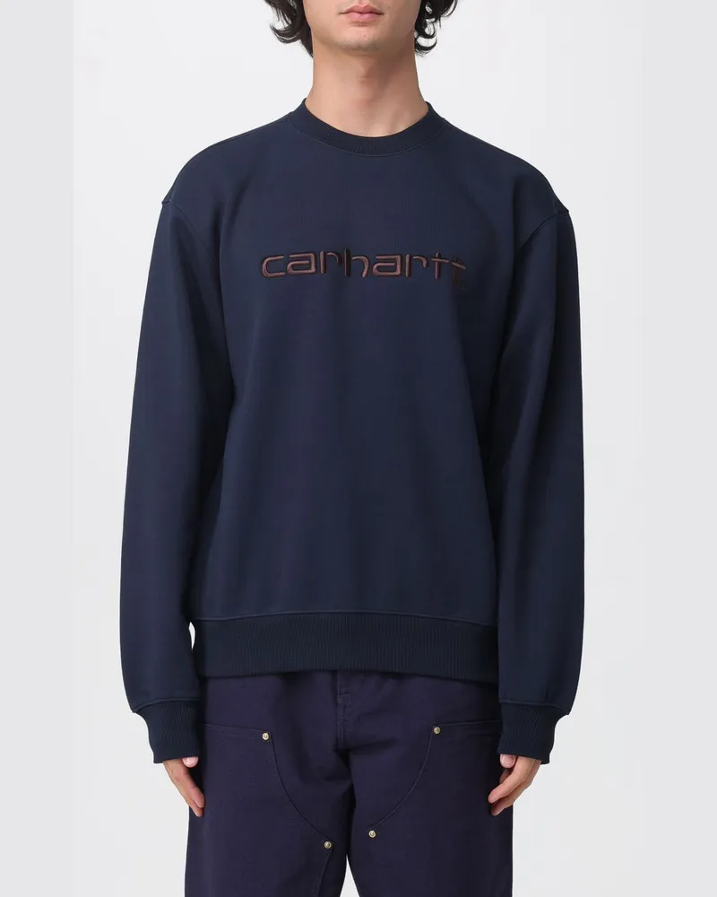 Carhartt WIP Sweatshirt herren Blau