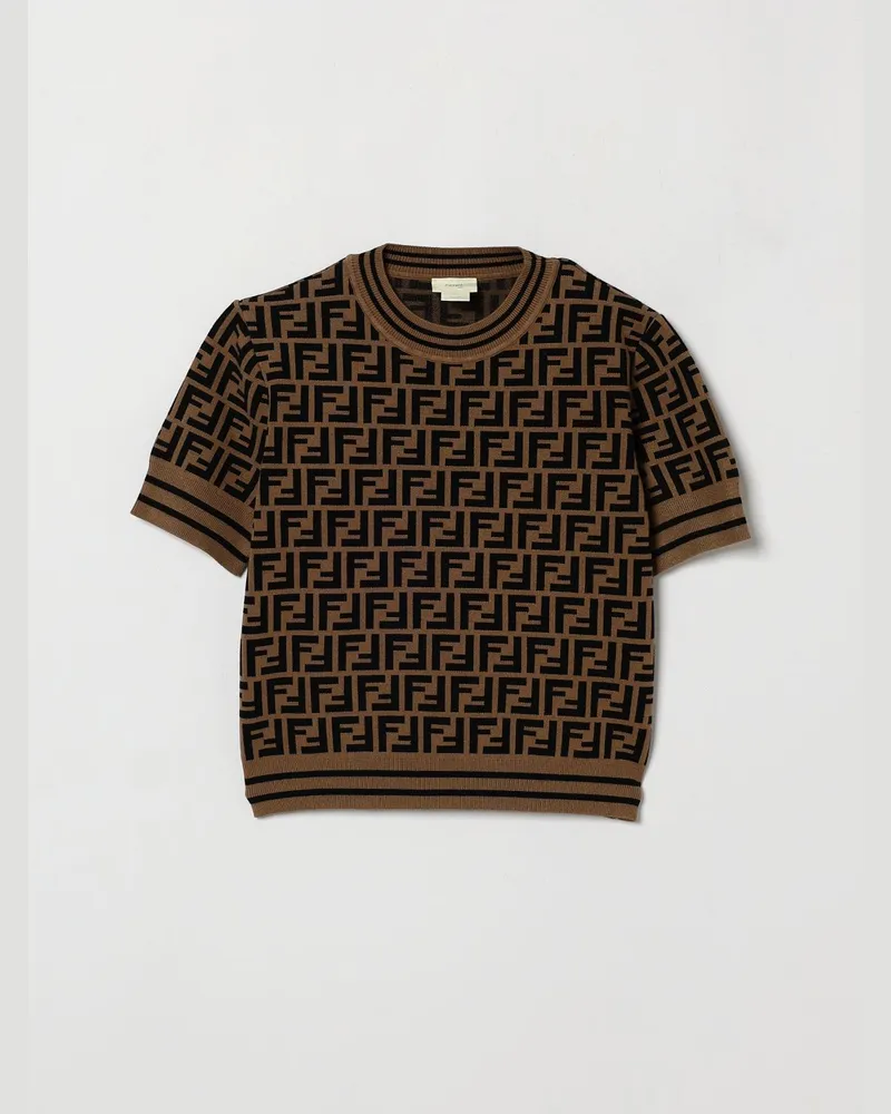 Fendi Top kinder Braun