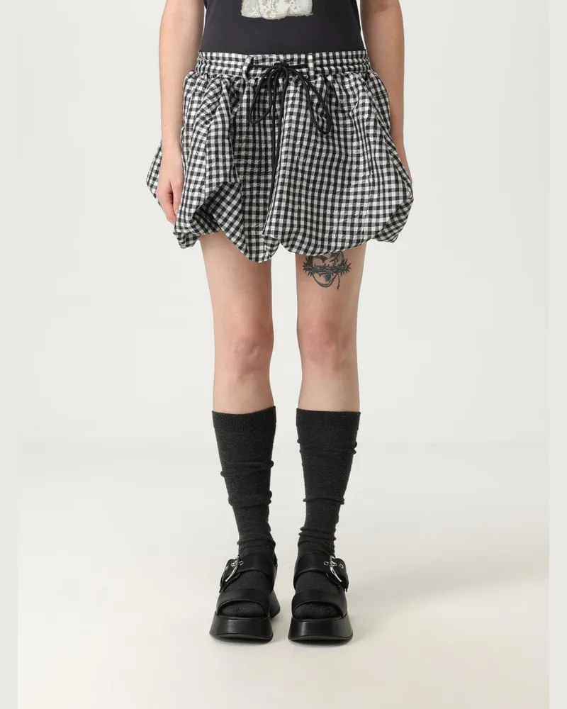 Ganni Rock damen Schwarz