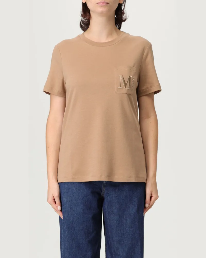 Max Mara T-shirt damen Max Mara Camel
