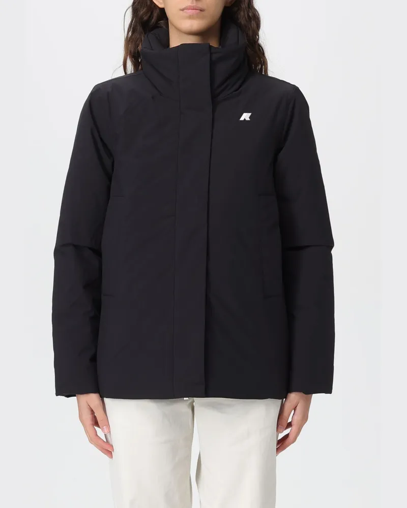 K-Way Mantel damen Schwarz