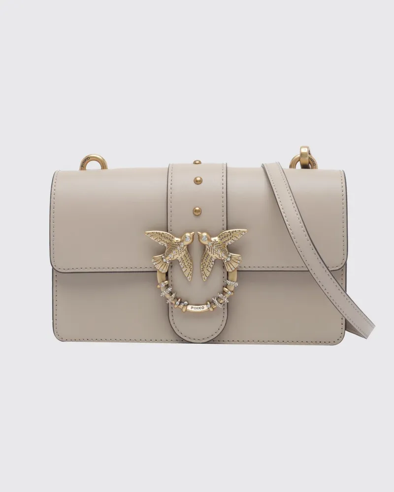 Pinko Umhängetasche damen Beige