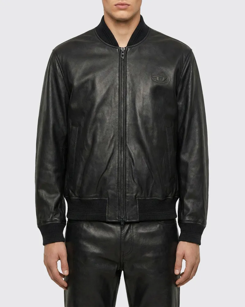 Diesel Jacke herren Schwarz