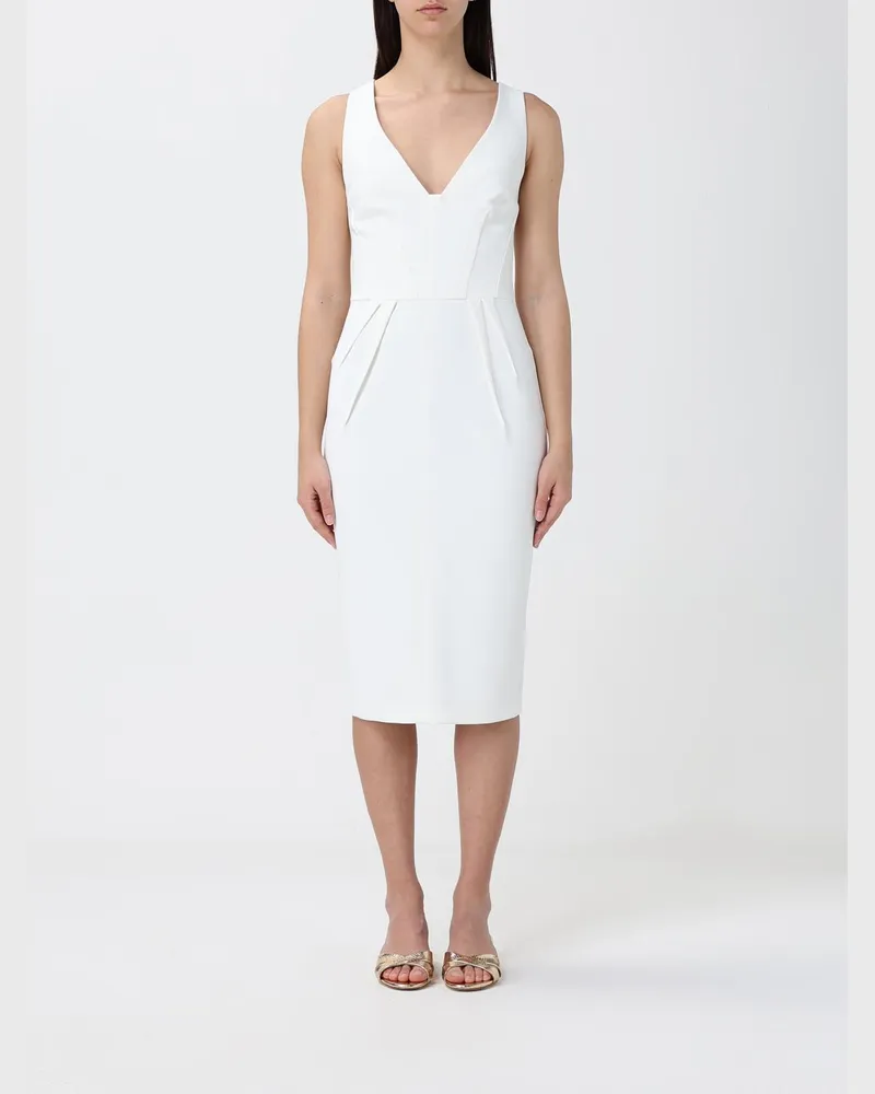 Elisabetta Franchi Kleid damen Ivory