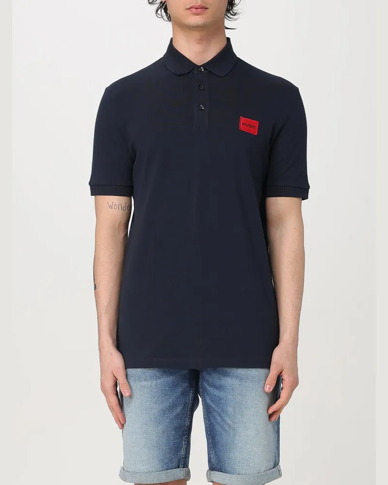 HUGO BOSS Polo herren Blau