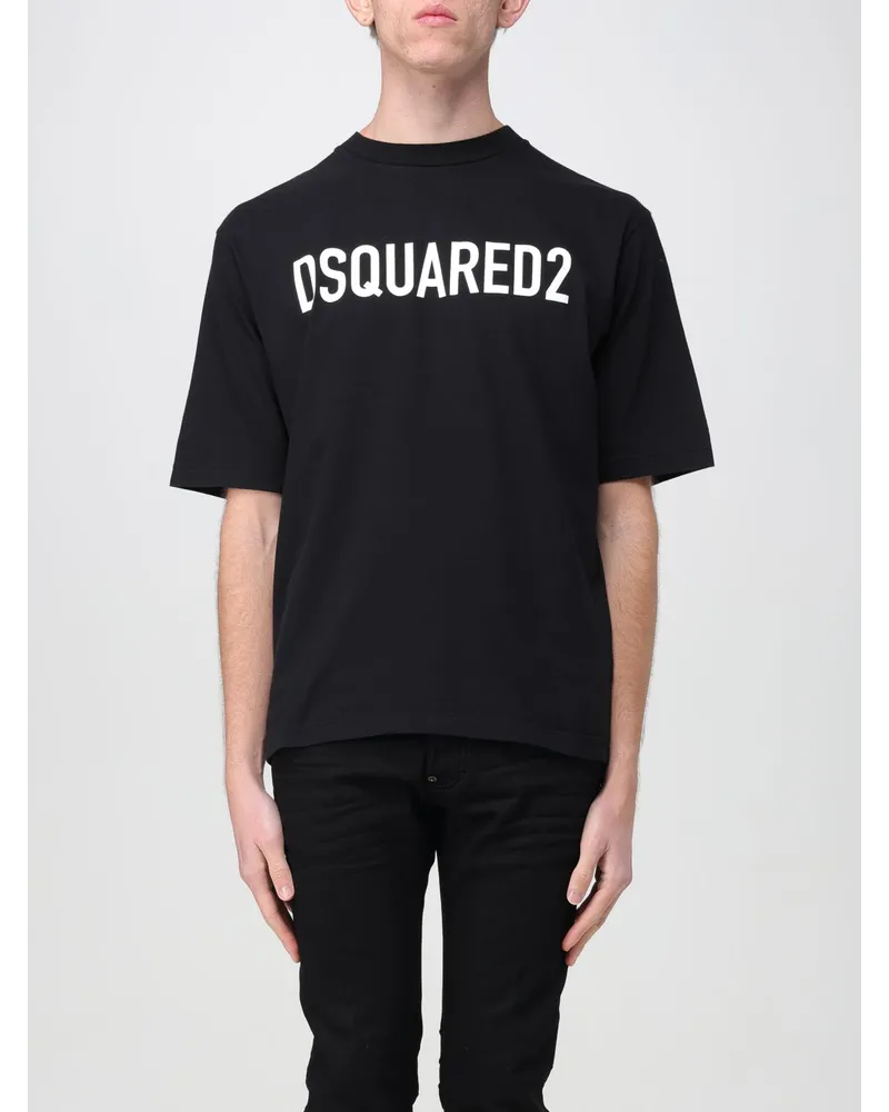 Dsquared2 T-shirt herren Schwarz