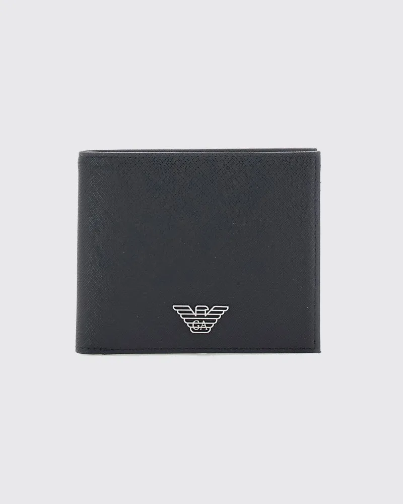 Emporio Armani Portemonnaie herren Schwarz