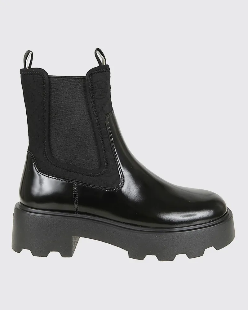 Tory Burch Flache stiefeletten damen Schwarz