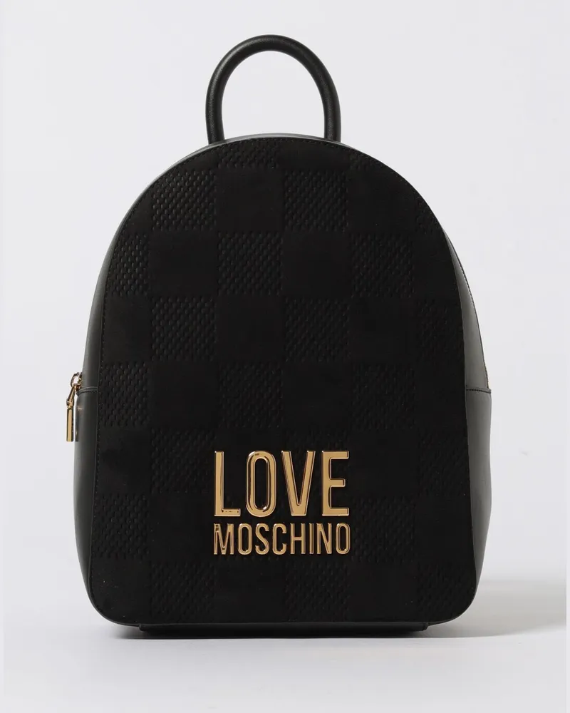 Moschino Rucksack damen Schwarz