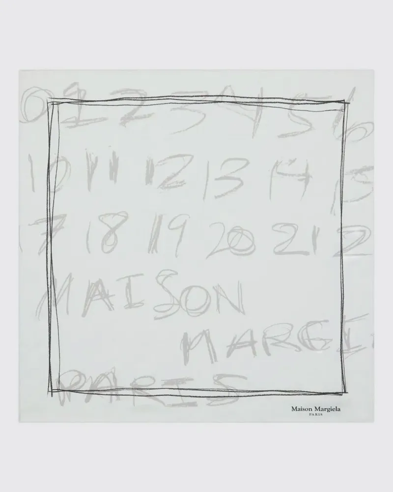 Maison Margiela Schal damen Himmelblau