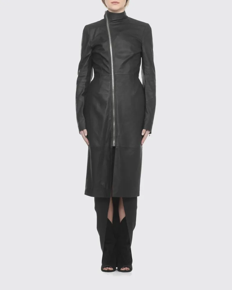 Rick Owens Mantel damen Schwarz