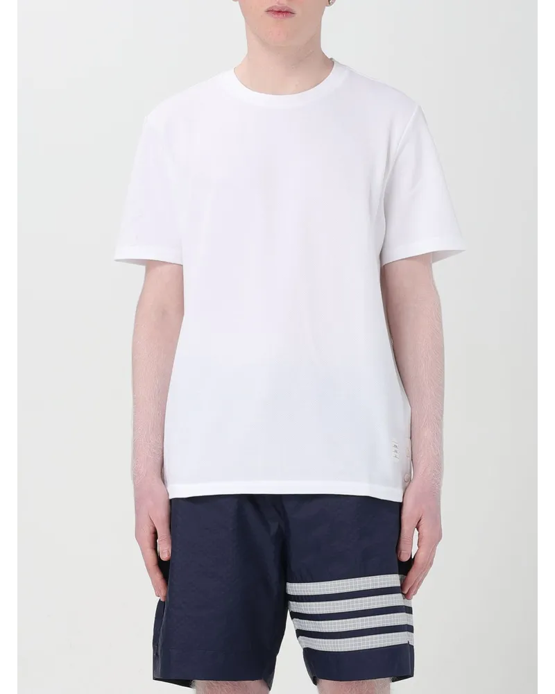 Thom Browne T-shirt herren Weiß