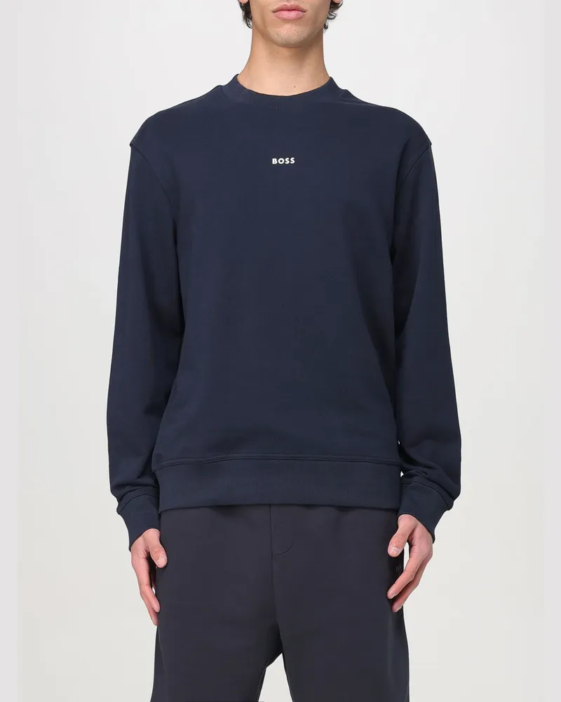 HUGO BOSS Sweatshirt herren Blau