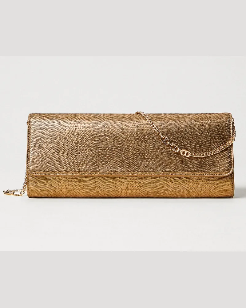Twin-Set Schultertasche damen Gold