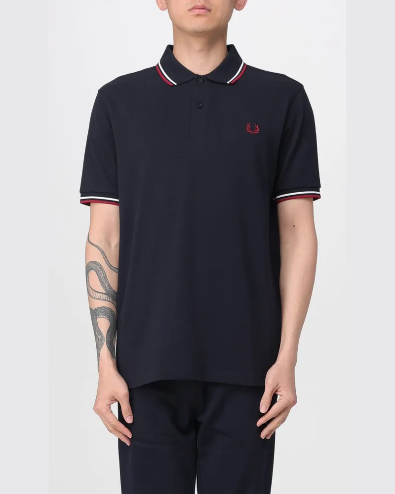 Fred Perry T-shirt herren Navy