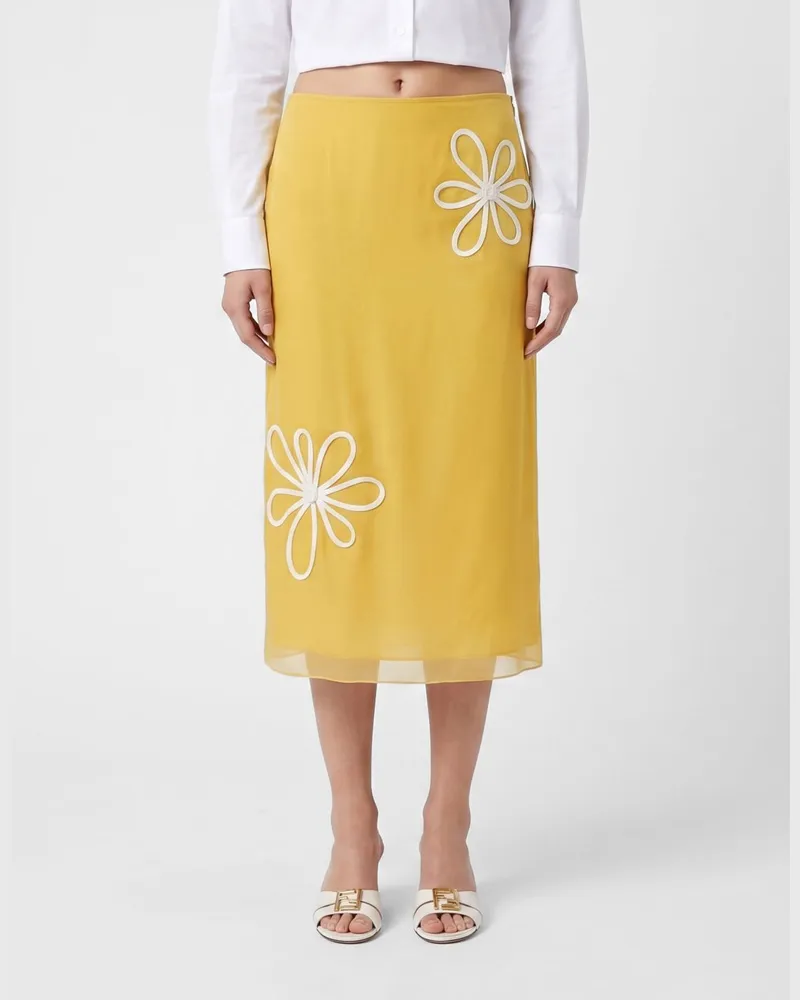 Fendi Rock damen Gelb