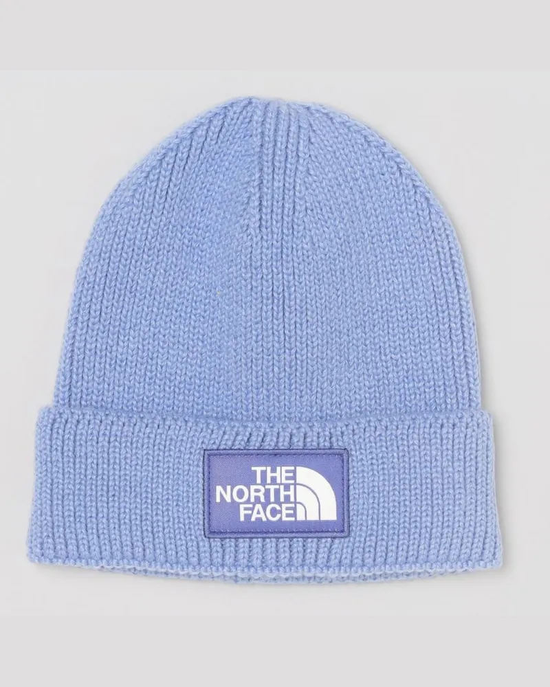 The North Face TNF Beanie aus recyceltem Polyester mit gesticktem Logo Schwarz