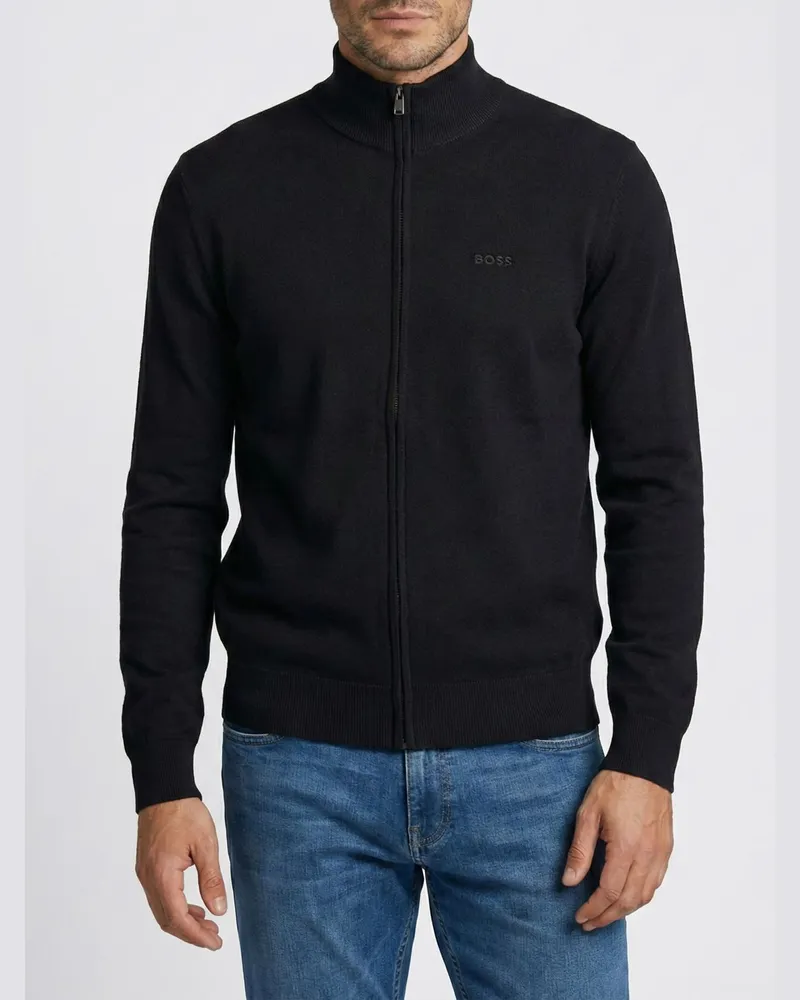 HUGO BOSS Pullover herren Schwarz