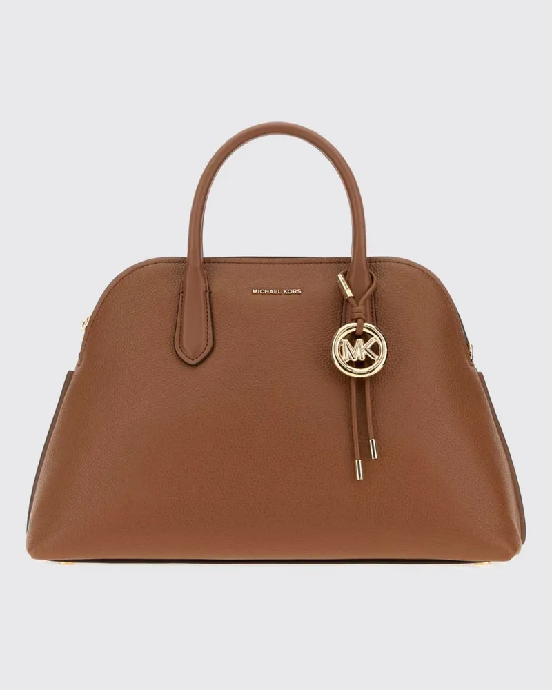 Michael Kors Freddie Handtasche aus Leder mit MK-Monogramm und Logo-Anhänger Leder