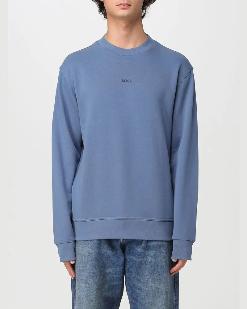 HUGO BOSS Sweatshirt herren Hellblau