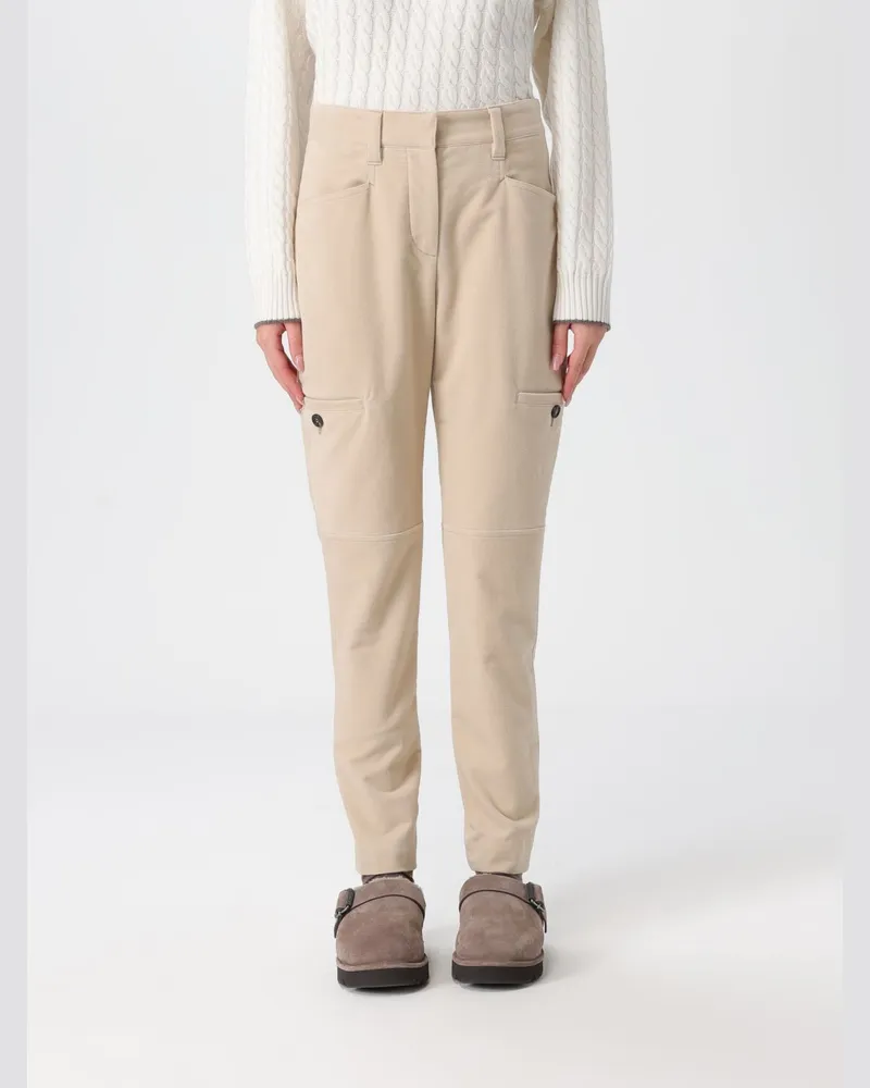 Brunello Cucinelli Hose damen Beige