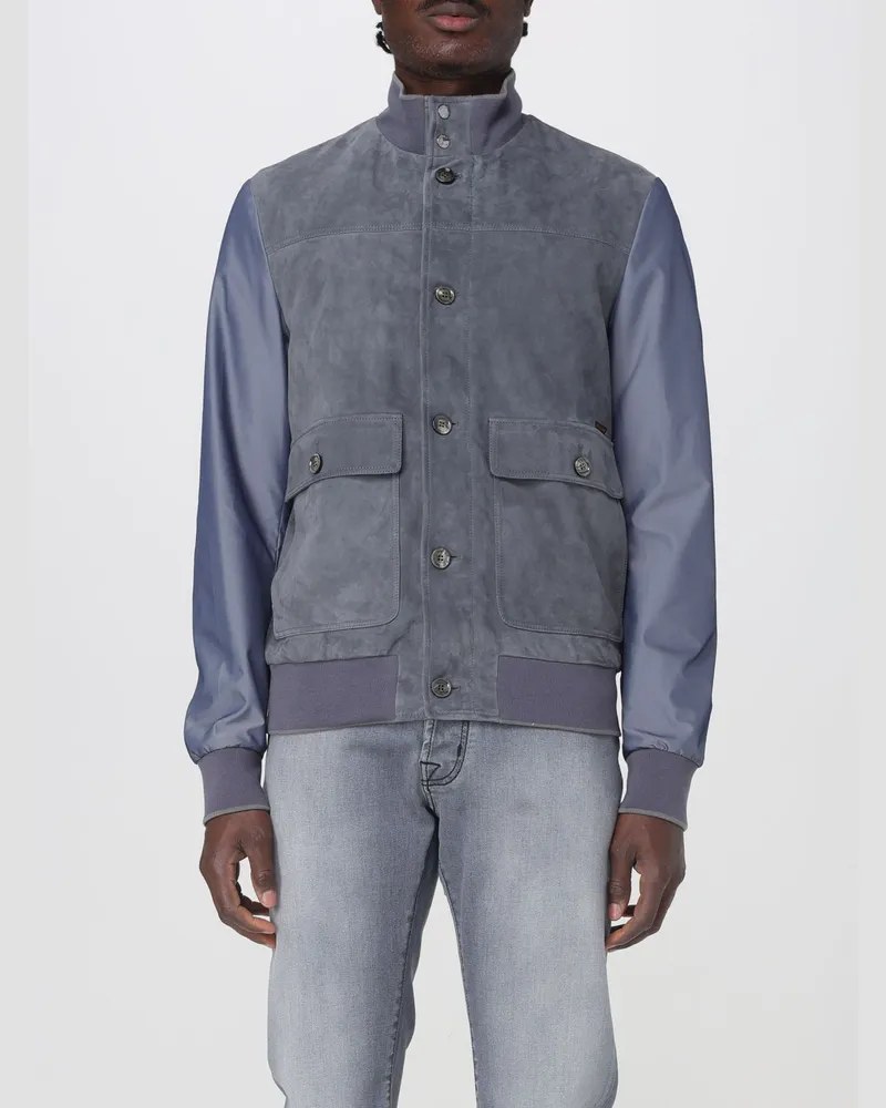 MOORER Jacke herren Grau