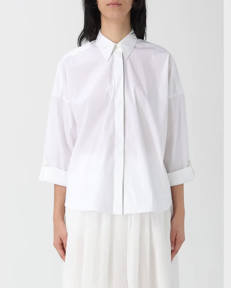 Brunello Cucinelli Hemdbluse damen Weiß