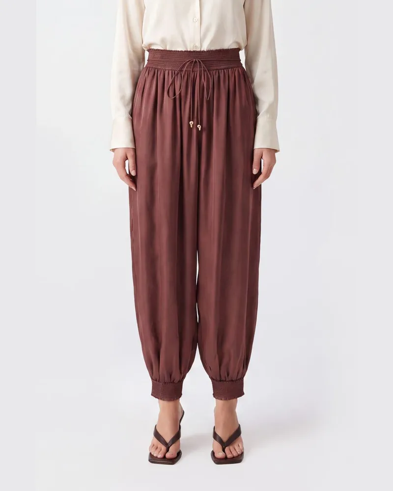 Zimmermann Hose damen Braun