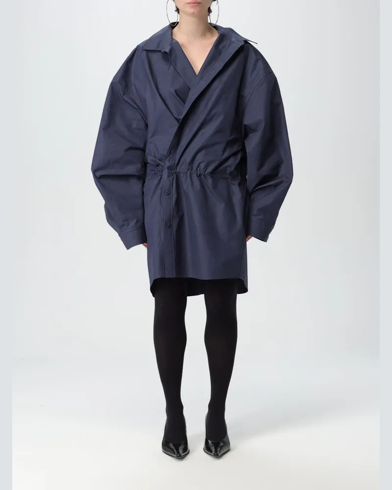 Balenciaga Kleider damen Blau